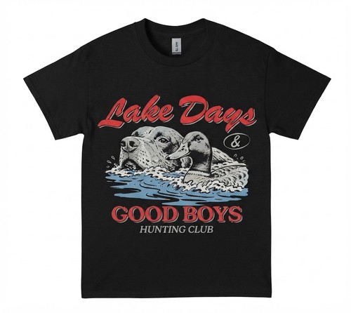 Lake days good boys - lake,