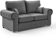 Olympia chesterfield fabric - chesterfield,