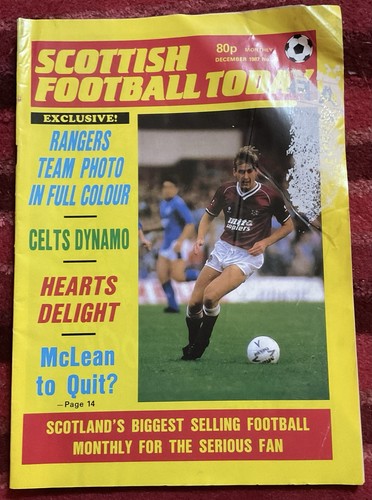 Scottish football today - scottish,