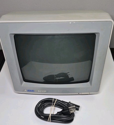 Atari sc1224 monitor for - sc1224, monitor,
