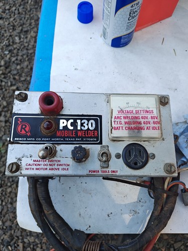 Resco 130 mobile welder - pc-130,