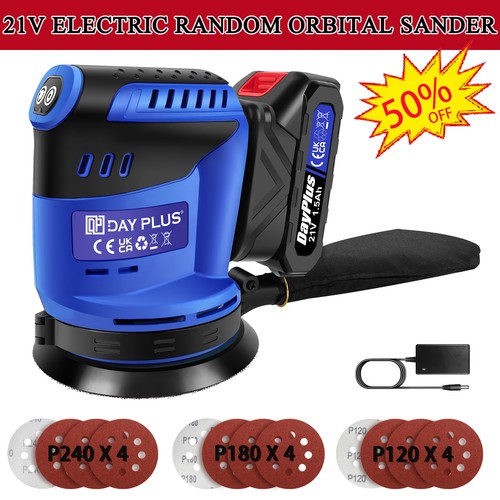 Dayplus orbital sander 125mm - orbital, 3