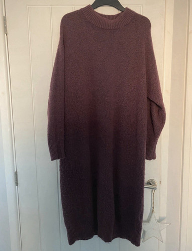 Monki purple ribbed knit - monki,
