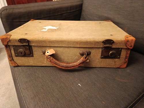 Vintage luggage case - vintage,