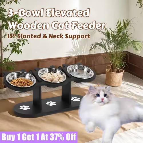 Adjust cat bowl - 3,