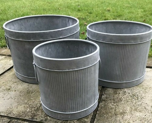 Vintage style galvanised metal - style,