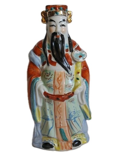Vintage chinese deity - lu,
