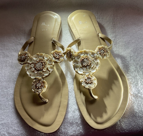 Women beige thong flat - women’s,