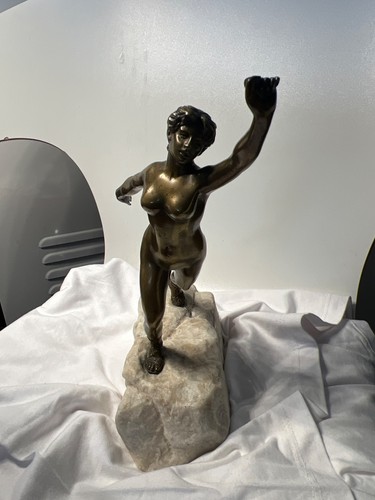 Bronze roman greek nude - greek, lady