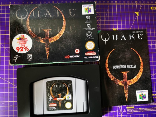 Quake n64 nintendo boxed - n64,