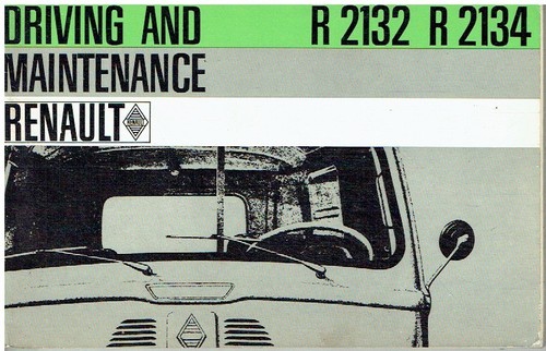 Renault estafette 1108cc van - estafette,