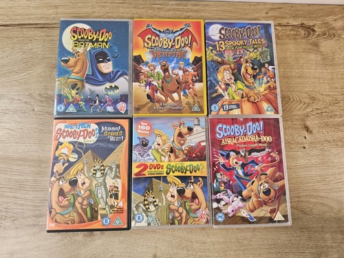 Scooby doo dvd - 6x, bundle