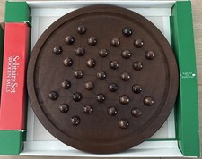 All Wood Solitaire Set Wooden