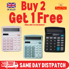 12 Digit Display Large Button