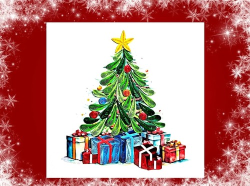 Handmade christmas tree - christmas,
