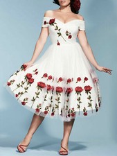 Womens 50s Style Retro Vintage