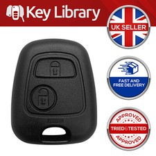 PEUGEOT 106 107 206 207 306 307 407 406 2 Button Remote Key Fob Case Shell Cover