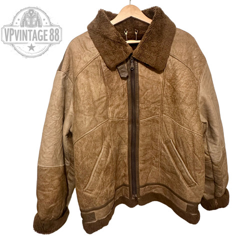 Vintage aviator bomber - b-3,