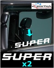 SUPER Scania truck window