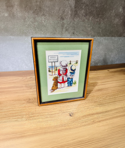 Vintage framed faye - faye, whittaker