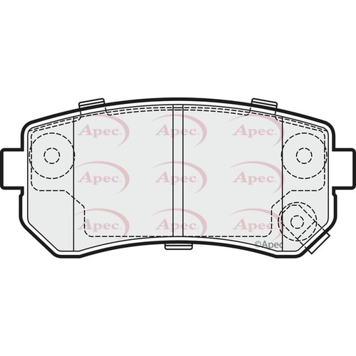 Brake pads set for - for, cee'd