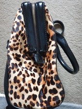 Next Ladies Handbag With Animal Print Sides