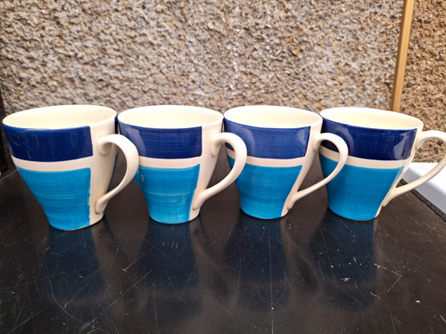 Whittard blue white striped - whittard,