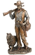 Cowboy with Dog Frontier