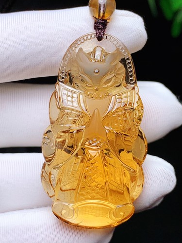 Natural transparent citrine - transparent,