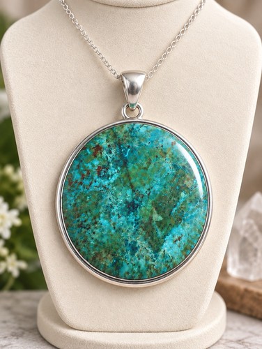 Elegant round chrysocolla - elegant,