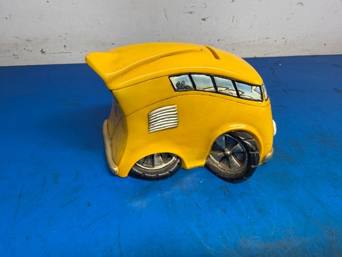 Ceramic camper van money - ceramic, box