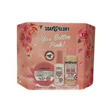 New Soap And Glory Original Pink Mini Christmas Gift Set