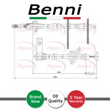 Hand Brake Cable Rear Right