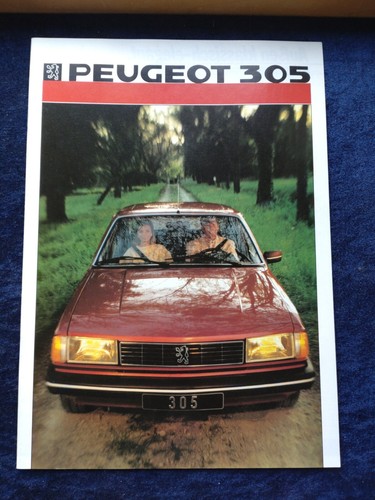 1986 peugeot 305 sr - peugeot, gr