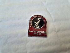 VINTAGE SHEEP NAGGERS RALLY SHATTERFORD MCC MOTORCYCLE 1982 ENAMEL PIN BADGE