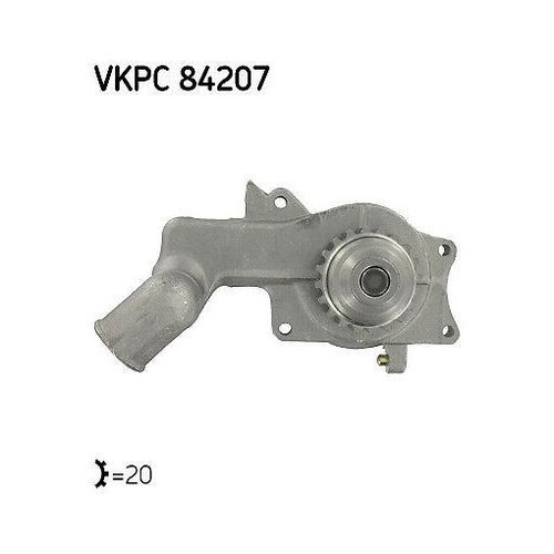 Water pump skf - vkpc, 84207