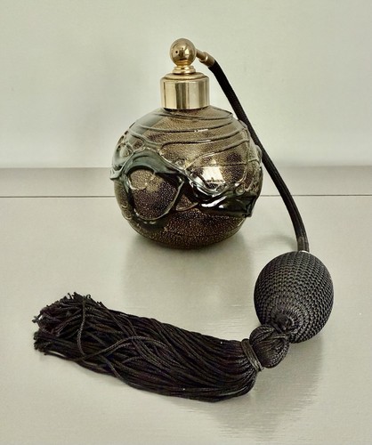Vintage art glass perfume - art,