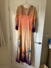 New Etro Orange Purple Ombré