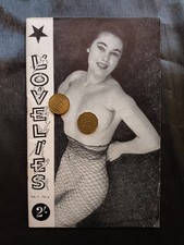 Lovelies vintage glamour model pin-up magazine 32 pages vol 2 number 4 