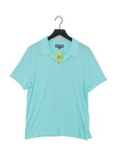 Vilebrequin Men's Polo L Blue