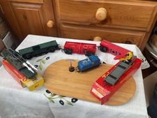 HORNBY TRIANG. BATTEL SPACE R568 ASSULT TANK & WAGONS OO. HO. WORKING  JOB LOT