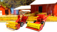 MATCHBOX.FARM.K/S MASSEY FERGUSON 780 SPECIAL COMBINE.CLAAS COMBINE HARVESTER