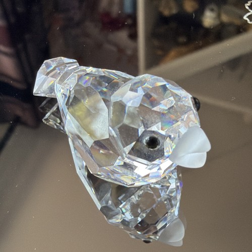 Swarovski crystal sparrow - crystal, with