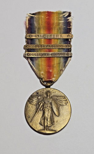Ww1 victory medal with - medal,