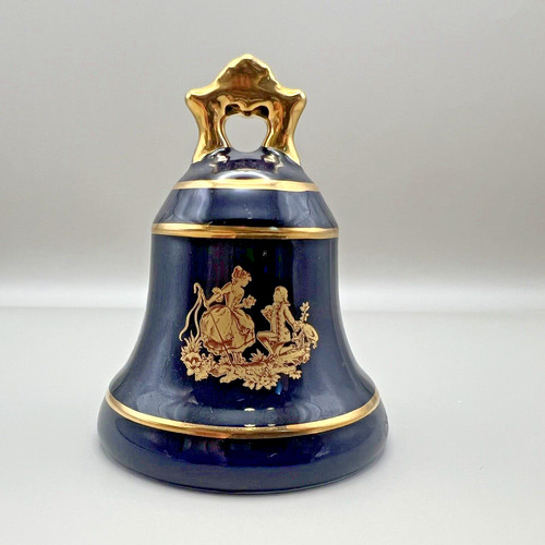 Limoges porcelain cobalt - porcelain, blue