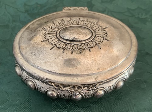 Vintage silver plated trinket - vintage,