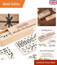 Handcrafted Double 6 Dominoes