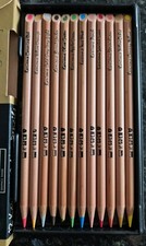 Berol Karisma coloured pencils x 12 Made in England unnumbered unsharpened