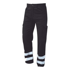 Mens Orn Workwear Black Hi Vis