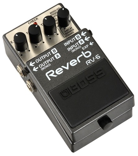 Boss rv6 reverb pedal - boss,